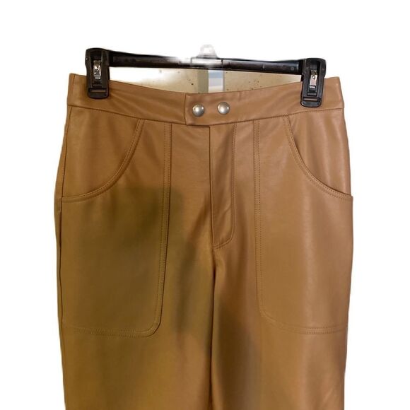 #140 BLANK NYC High Waist Cropped Vegan Leather pants - Picture 5 of 11